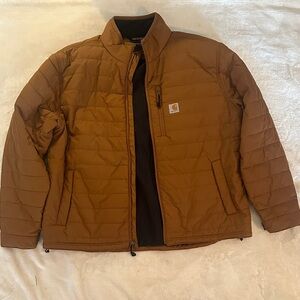 Carhartt Men's Tan Puffer Jacket